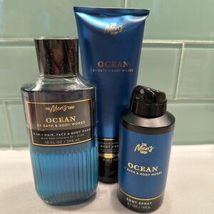 Bath & Body Works Ocean Grooming Trio - new